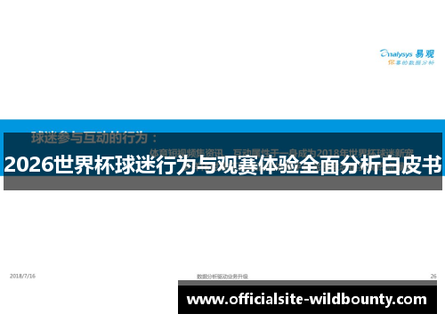 2026世界杯球迷行为与观赛体验全面分析白皮书